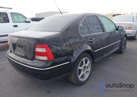 2004 Volkswagen Jetta Gl z USA, uszkodzony, nr VIN 3VWRA69M24M079989